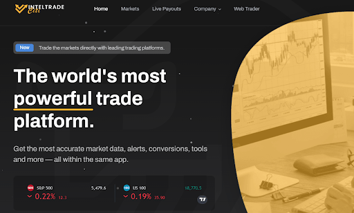 IntelTrade Citi скрин сайта