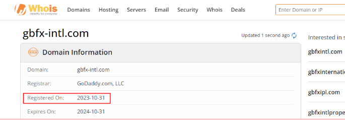 GBFX обман