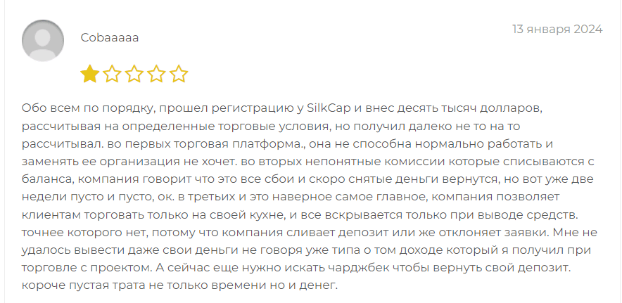 SilkCap отзыв