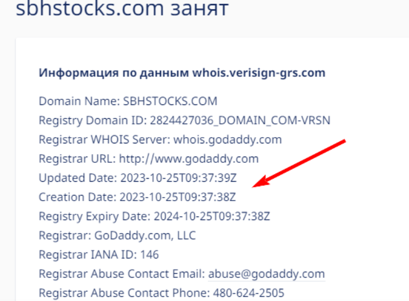SBH Trade Stocks обман