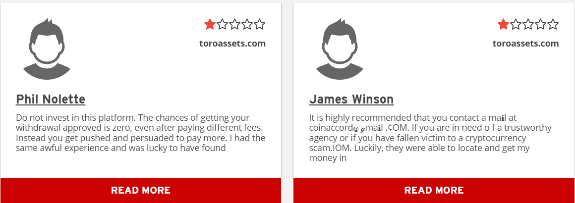 toroassets развод