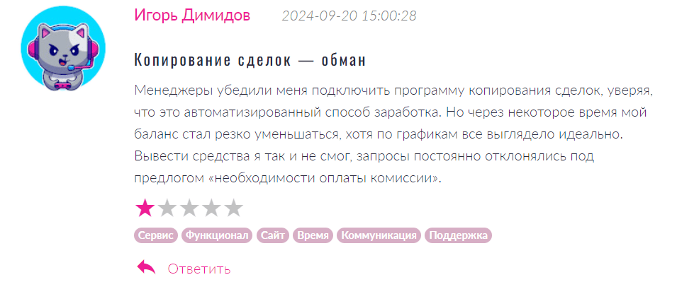BlockAxis развод