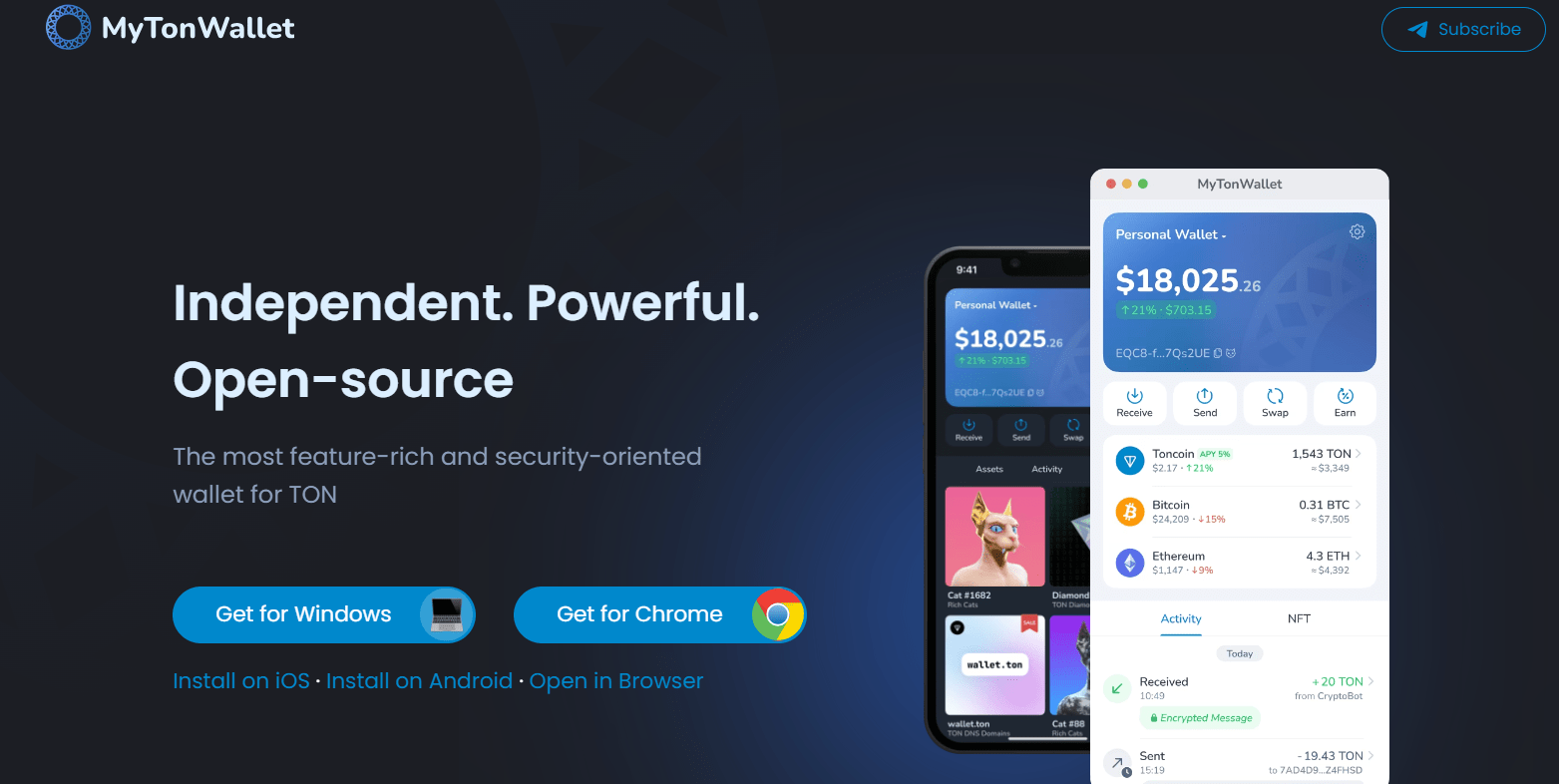 MyTonWallet обзор