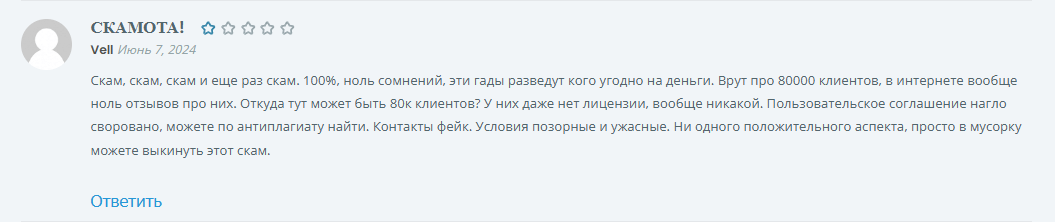 GLN kzl обман