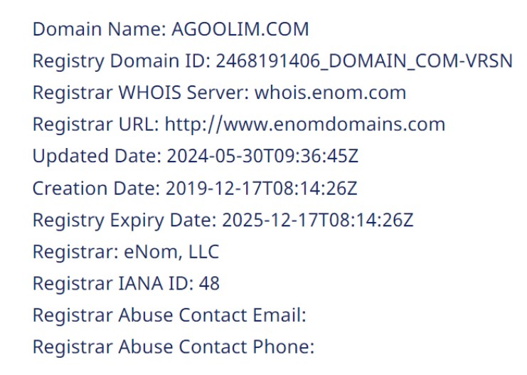 AgooLim обман