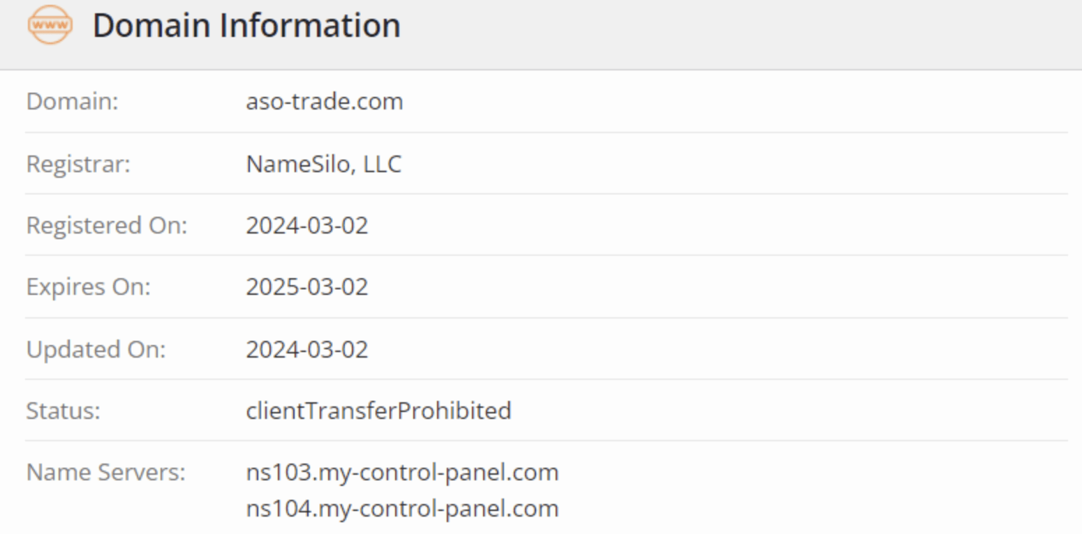 Aso-trade обман