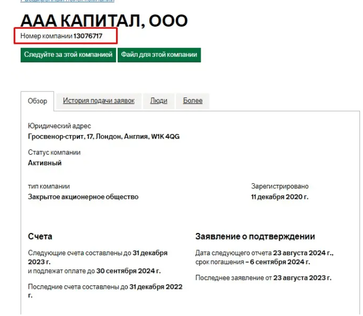 Capital Fund Assets регистрация