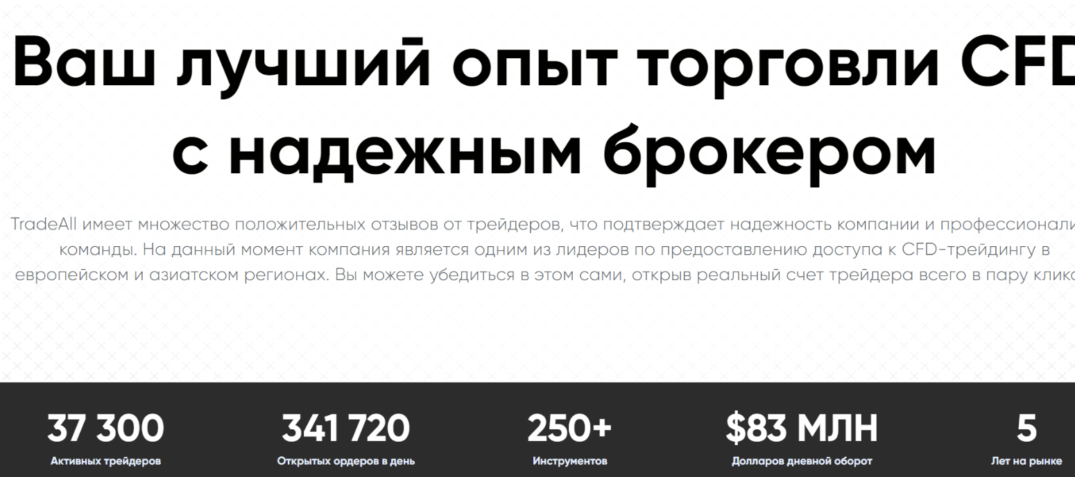 Trade All Pro обман