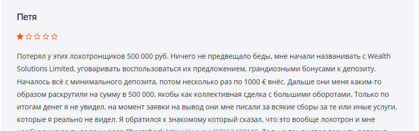 inves twealth solutions обман