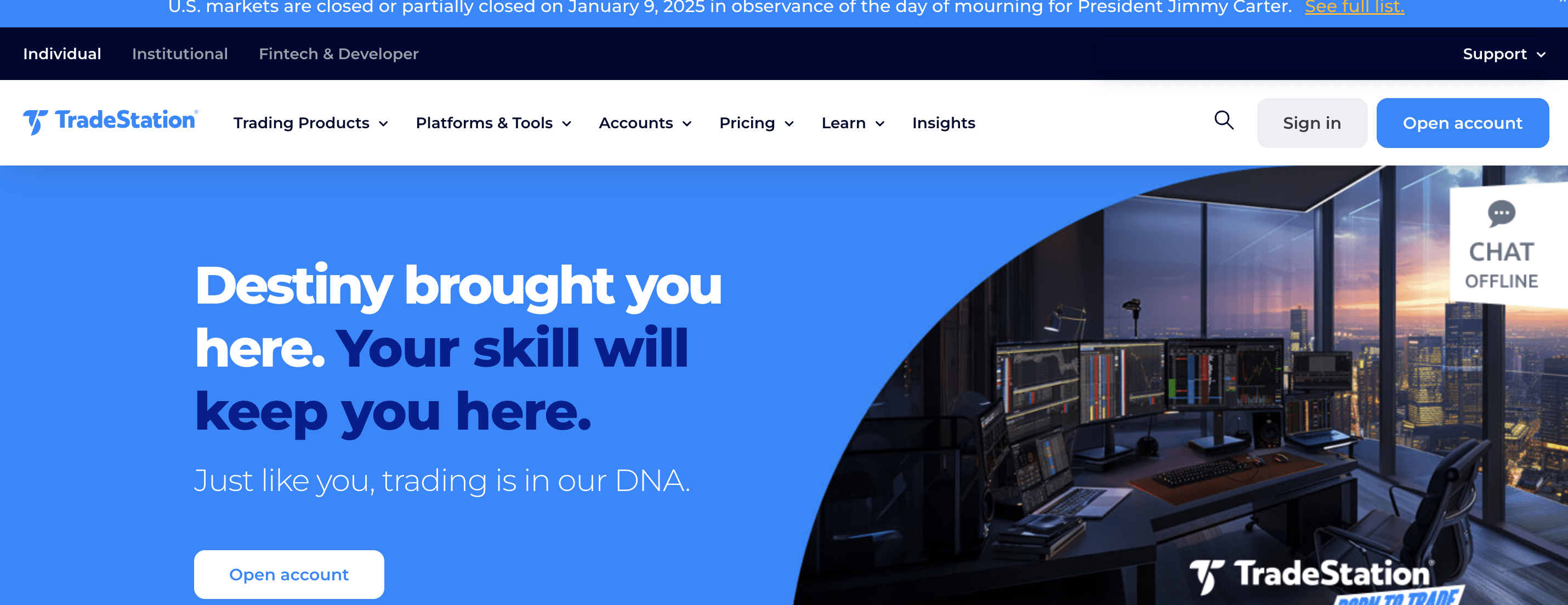 TradeStation обзор