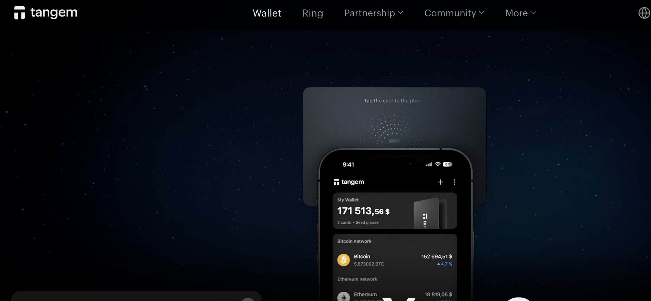 Tangem Wallet обзор