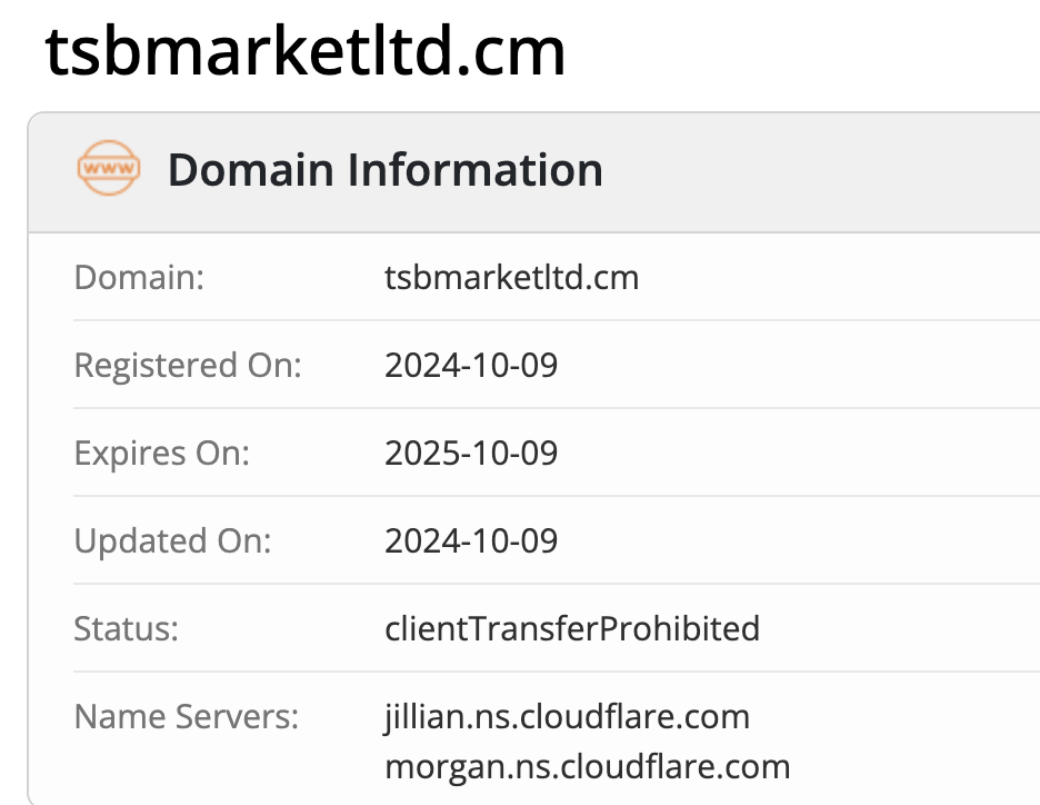 TSB Market LTD мошенники