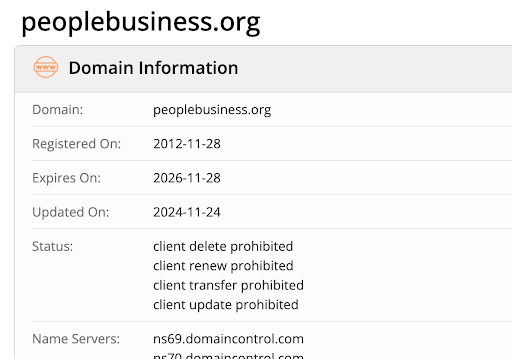 People Business скам