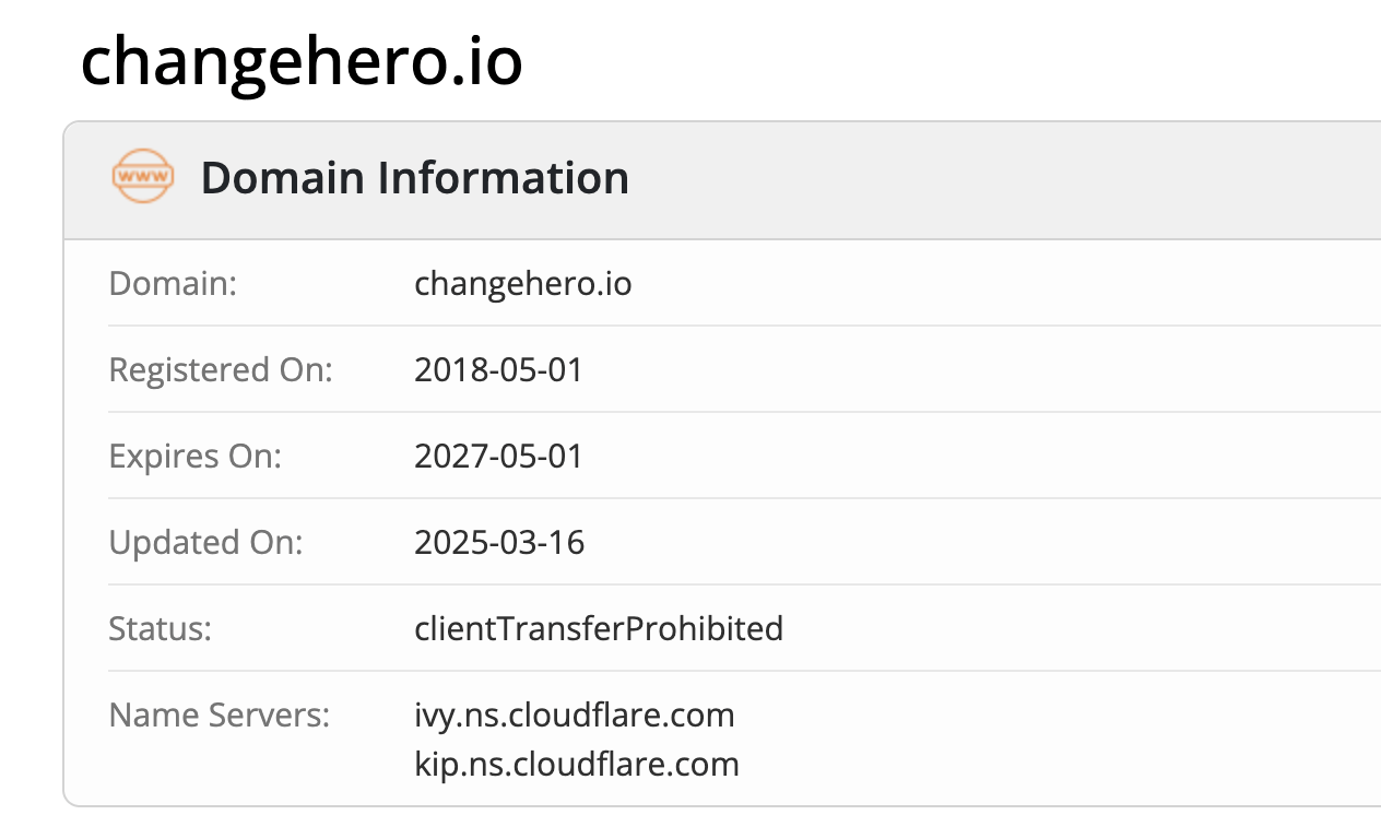 ChangeHero домен