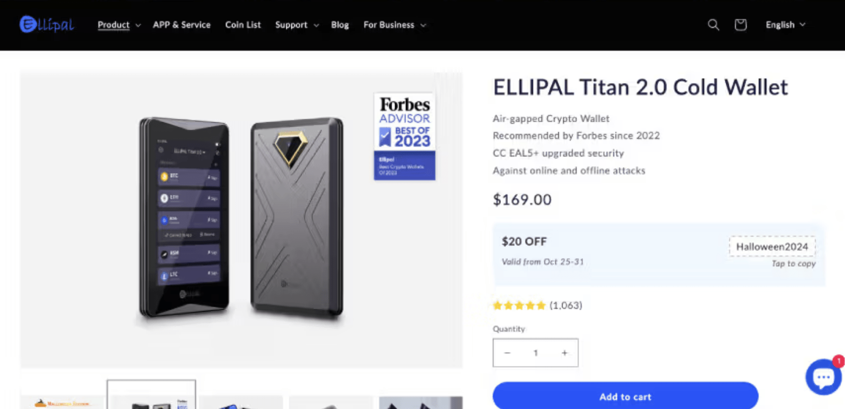 Ellipal Titan обзор