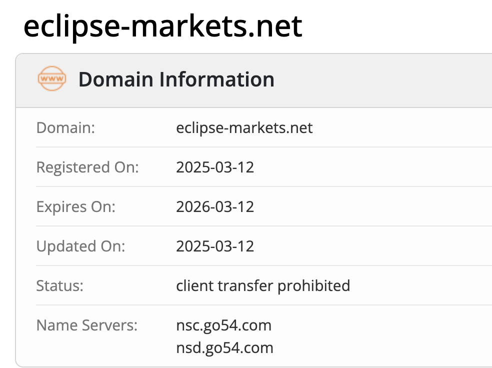 домен EclipseMarket