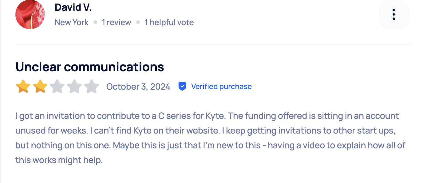 отзывы людей о StartEngine