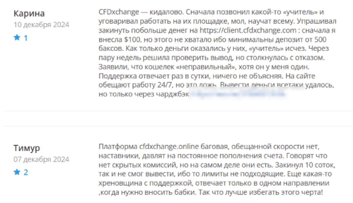 отзывы людей о Garantfinmon