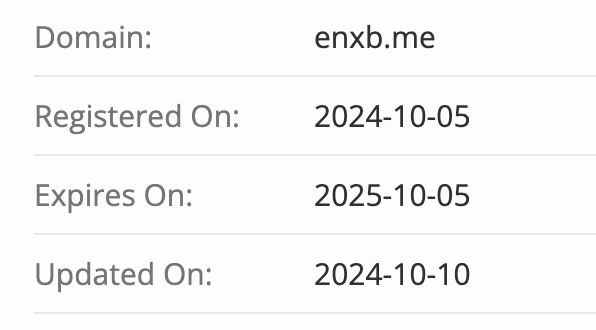 домен ENXB