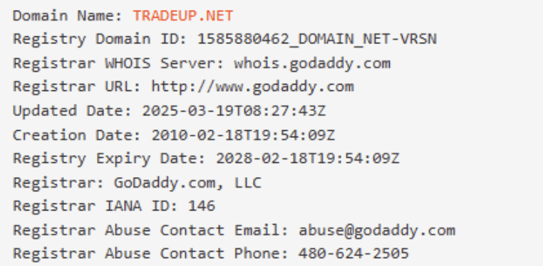 домен TradeUp