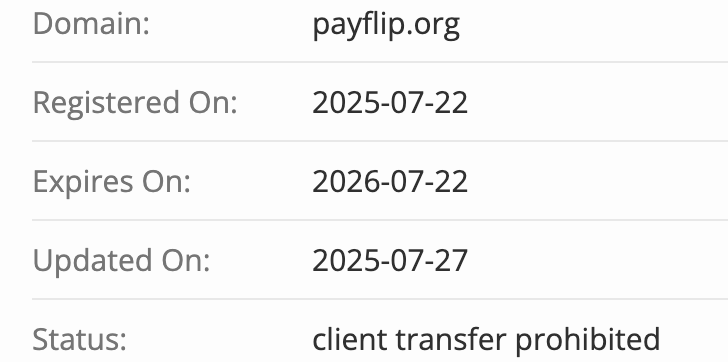 домен PayFlip