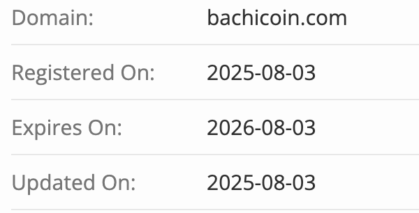 домен BachiCoin