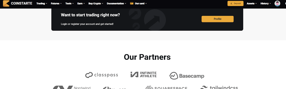 обзор на Coinstarte