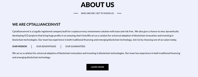 обзор на Cptallianceinvst