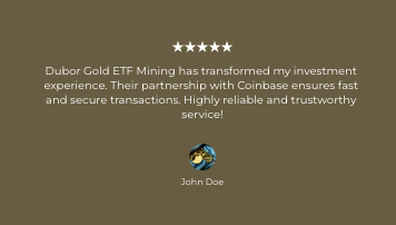 отзывы о Dubor Gold ETF Mining