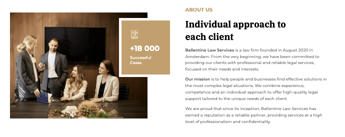 информация о Ballentine Law Services