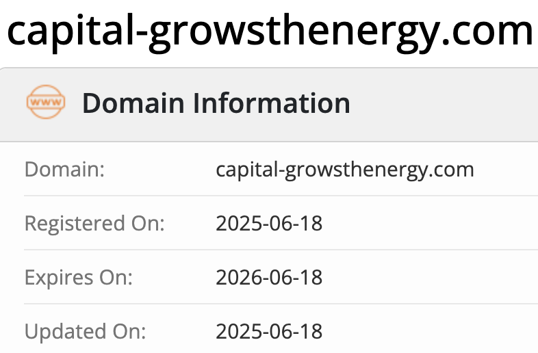 домен Capital-growsthenergy