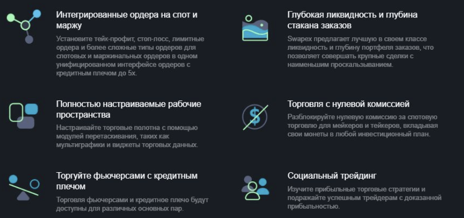 информация о SwapEx