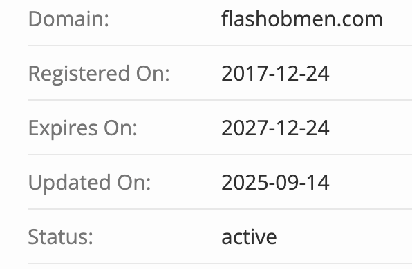 домен FlashObmen