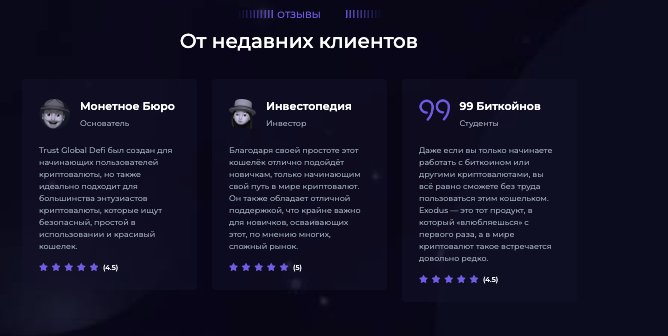 отзывы о Trust Global Defi