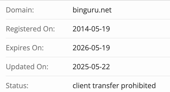 домен BinGuru