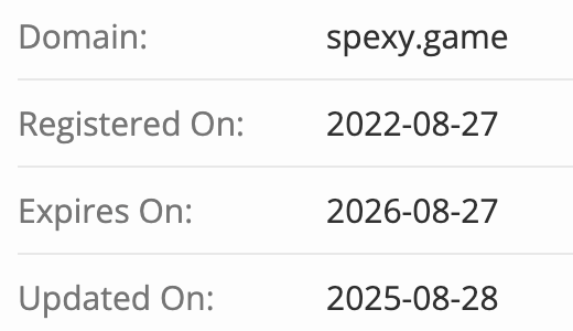 SPEXY домен