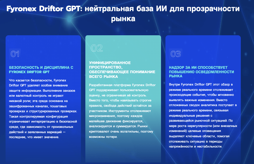 обзор платформы Fyronex Driftor GPT
