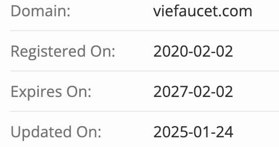 Vie Faucet домен