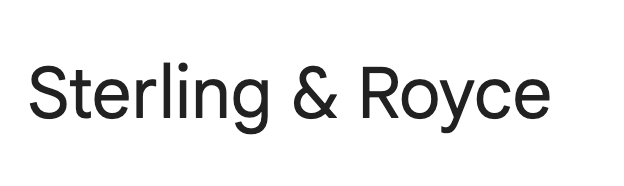 Sterling & Royce — обзор криптоплатформы и проверка документов Sterling & Royce — обзор криптоплатформы и проверка документов : https://trust-viper.com