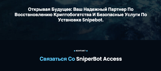 инфо о платформе Snipebot Installer