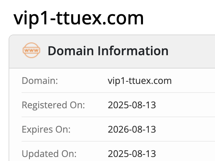TTU Exchange домен