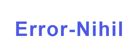 Error-Nihil — реальные мнения и признаки риска | TrustViper : https://trust-viper.com