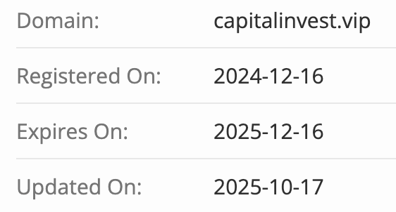домен Market Capital Invest