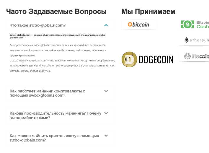 SWBC Global что известно