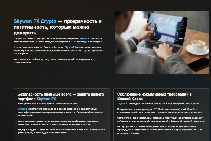 обзор платформы Skywon FX