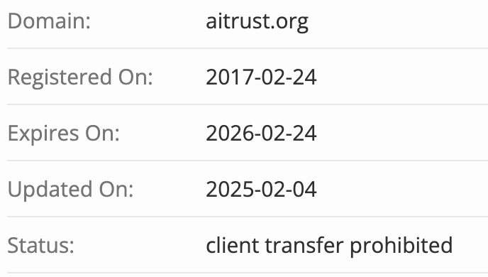 AiTrust домен