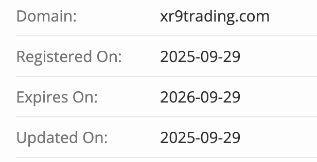 домен XR9 Trading
