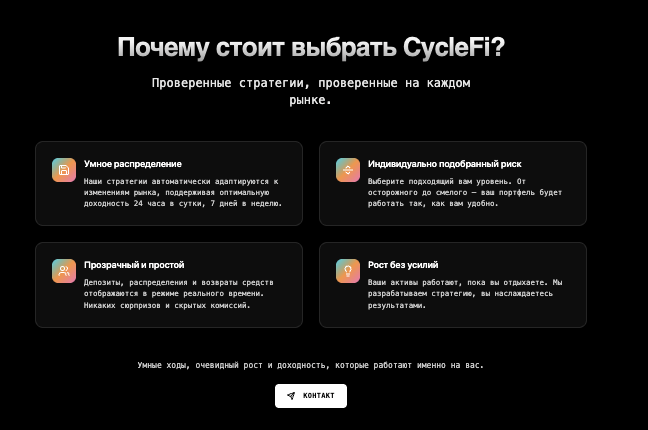 CycleFi проверка