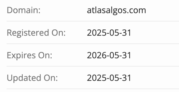 домен Atlas Trade AI