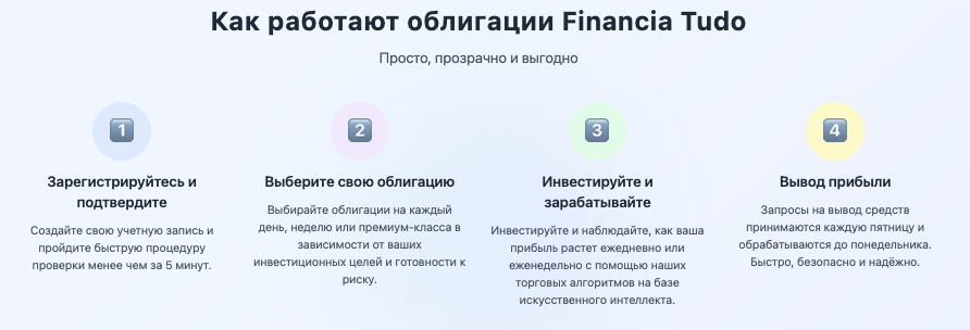 инфо о платформе Financia Tudo